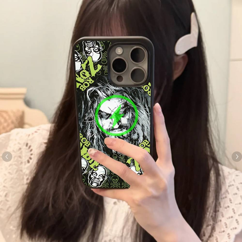 R-Rob Singer Z-Zombie Heavy Metal Band For Magsafe Magnetic Case For IPhone 17 Air 16 15 14 13 Pro Max Plus Wireless Charging