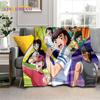 Cartoon Captain Tsubasa Football Soft Flannel Blanket for Beds Bedroom Sofa Picnic,Throw Blanket for Cover Outdoor Leisure Gift