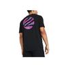 Under Armour Футболка с коротким рукавом и круглым вырезом Curry Girl Dad, цвет черный, для мужчин 1383383-001