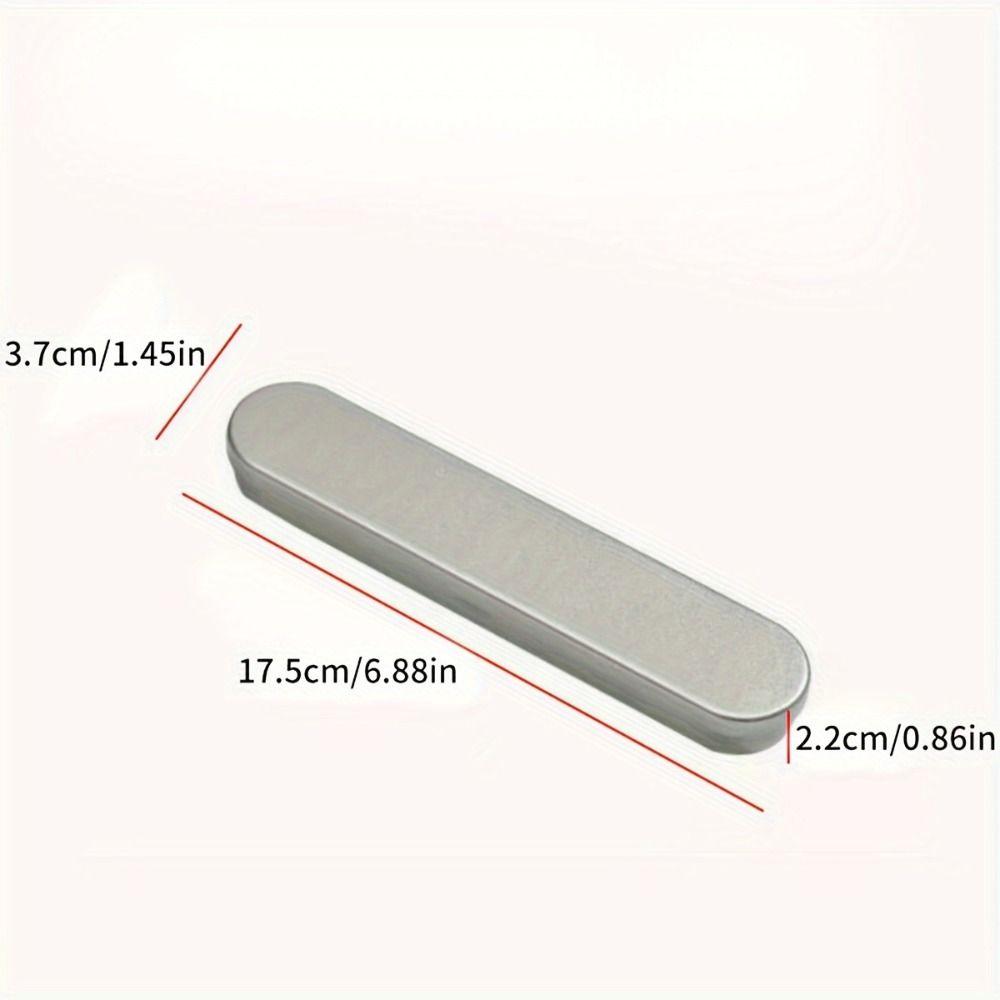 5pcs Silver Storage Box Lightweight Organizer Case Organizing Storage Container School