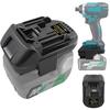 Совместимо с Hikoki, совместимо с Makita: Используйте аккумуляторы Hikoki 18 В и 36 В с инструментами Makita 18 В. Используйте оригинальные и совместимые Hikoki (Хитачи) батареи