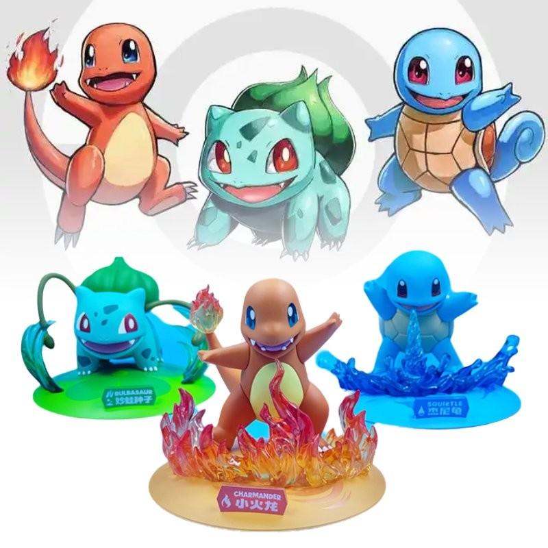 Bulbasaur Charmander Squirtle Toy Model Child Christmas Decoration Gift