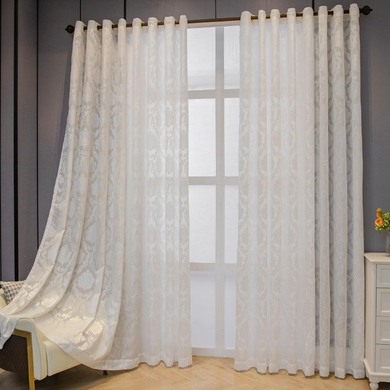 Утолщенные жаккардовые занавески для окон в европейском стиле для гостиной, спальни, балкона, перегородки, занавески для домашнего декора