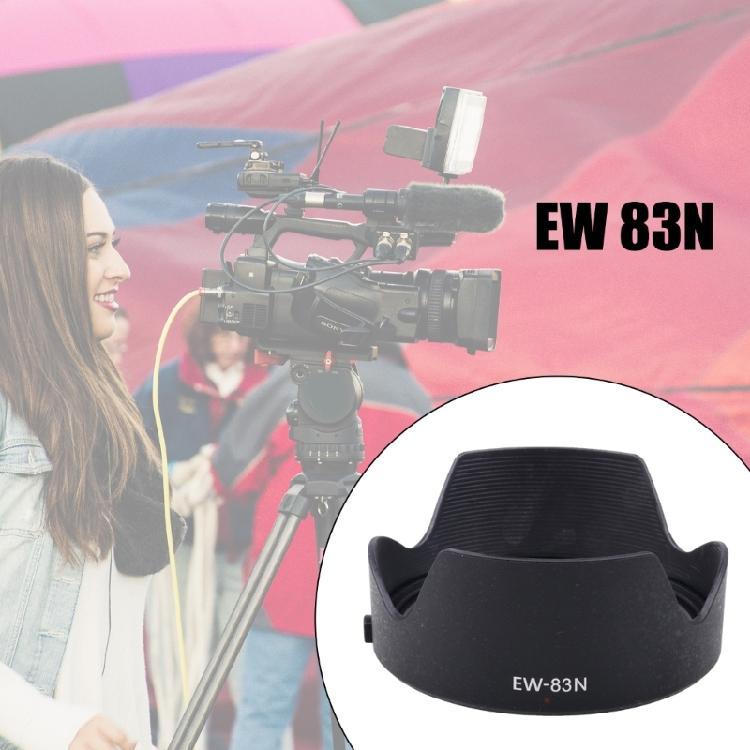 Snap On Lens Hood For RF24 105mm F4L ISUSM Camera Lens, Prevents Unwanted Light And Protects Lens Flare Reduction Hood