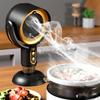 Portable Range Hood Kitchen Exhaust Fan Adjustable Wind Speed Strong Suction Power Low Noise Indoor BBQ Desktop Range Hood