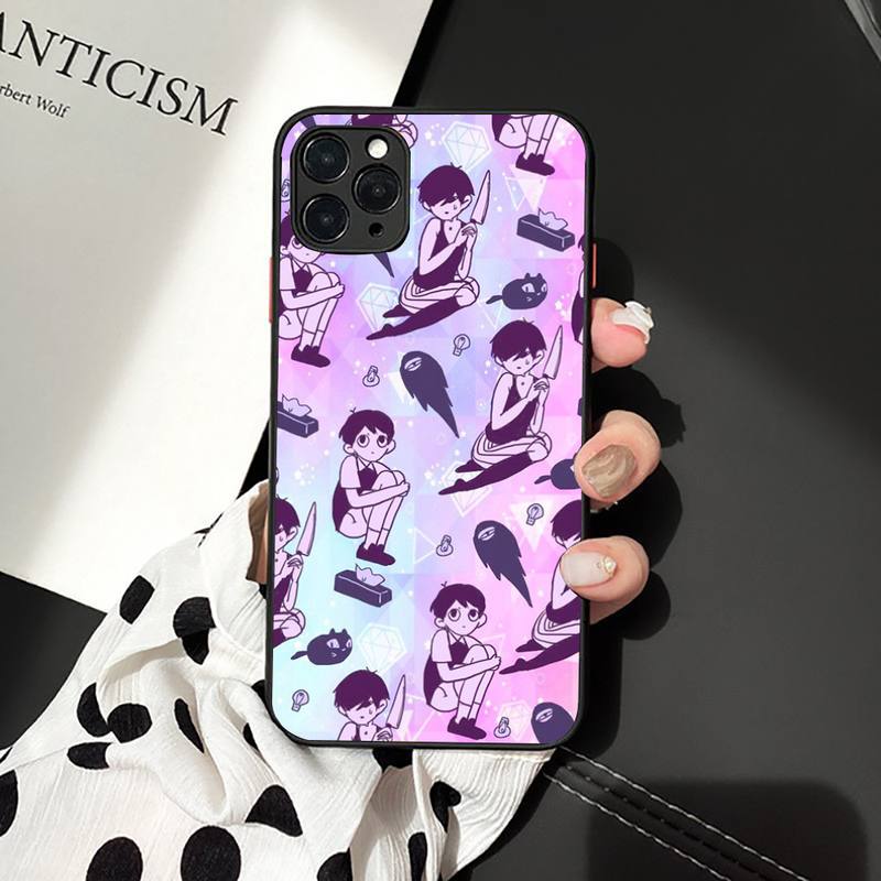 Чехол Omori Game Phone для iPhone 11 12 13 mini pro XS MAX 8 7 6 6S Plus X 5S SE 2020 XR