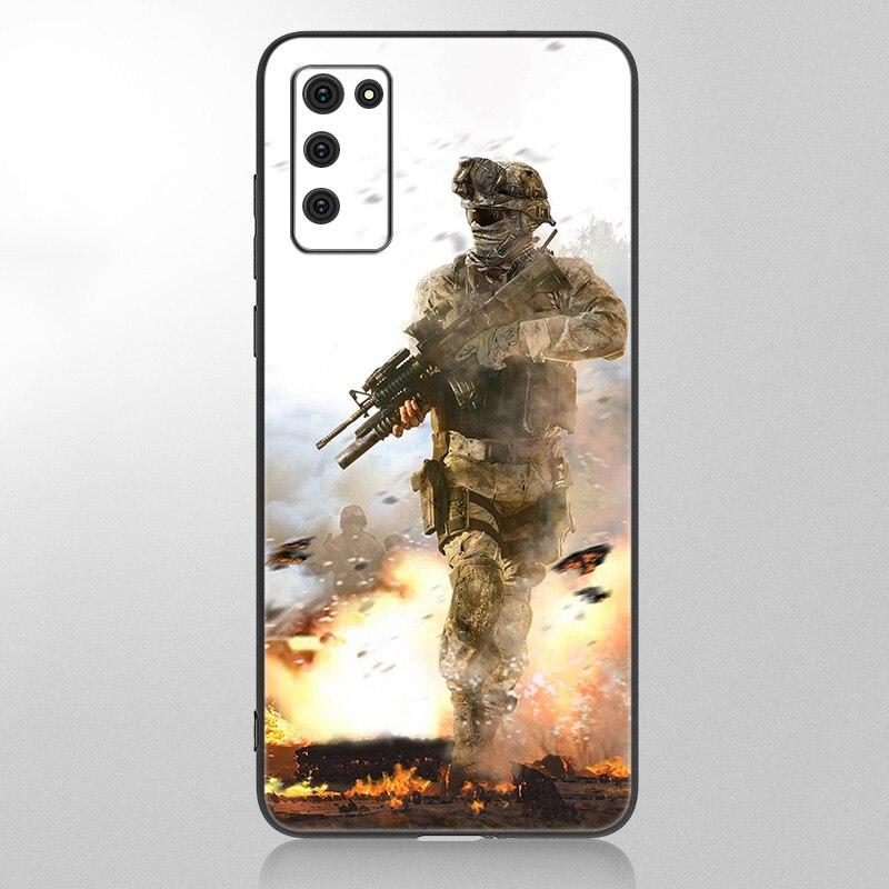 Чехол армейского солдата спецназа для Samsung Galaxy A12 A02S A22 A32 A52 A72 A71 A51 A41 A31 A21 A11 A50 A70 A20S, черный чехол