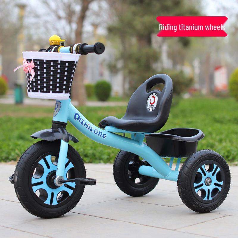Lightweight Children's Pedal Car Stroller Tricycle for Ages 1-5