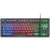 Mars Gaming MK023, Clavier Gaming TKL, Technologie Hybride H-Mech, Éclairage FRGB Rainbow, Anti-ghosting, Compatibilité