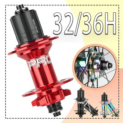 Pro 4 Hassns 32-отверстия 36-отверстий Задняя втулка MTB на эксцентрике 10x135 MTB Грохочущие массы Шумная K7 Cube 120 щелчков 12-скоростная HG