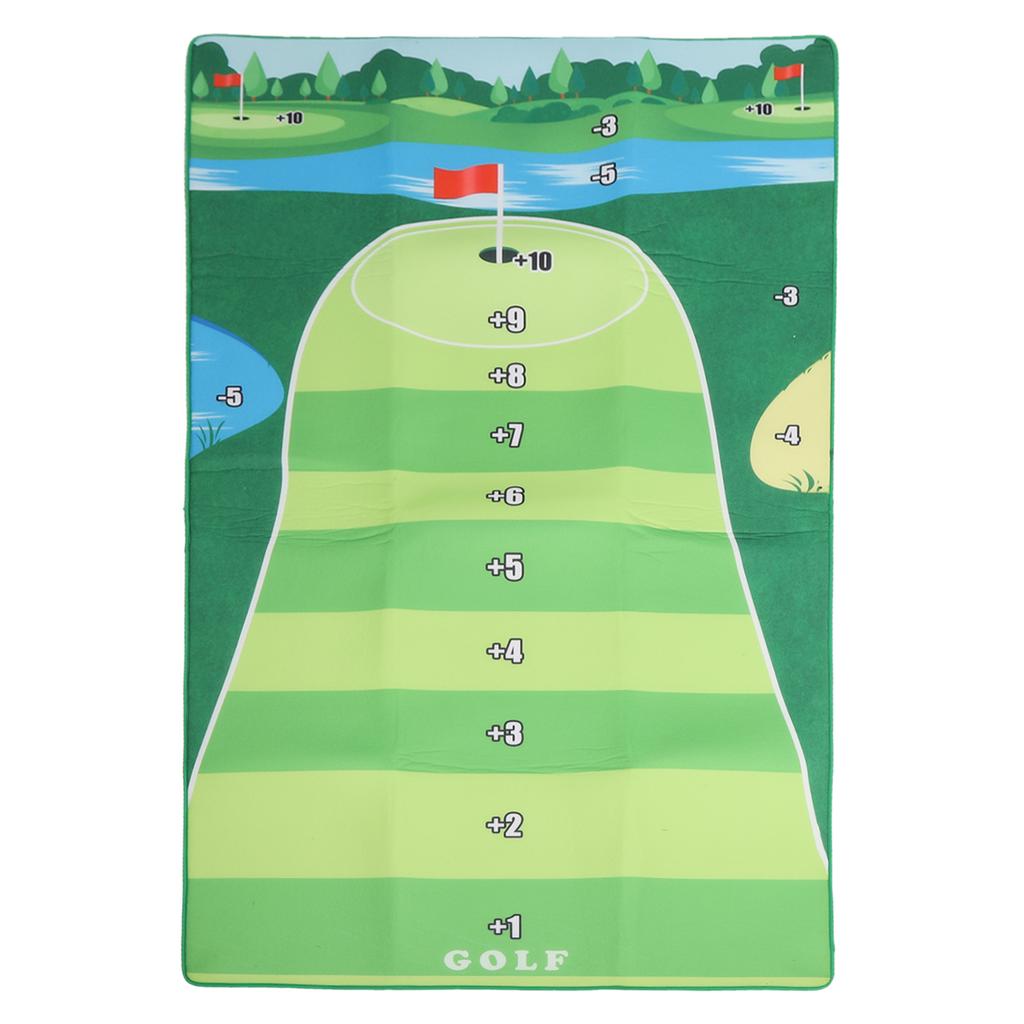 Chipping Game Play Mat Set Chipping Game Training Mat Indoor Outdoor Games for Adults and Family