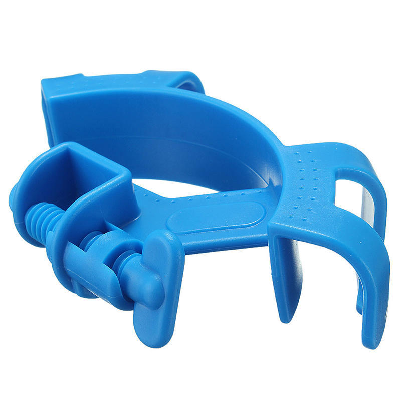 Аквариумная фильтрация, водопровод, фильтр, держатель шланга для крепления трубки, аквариума, синий