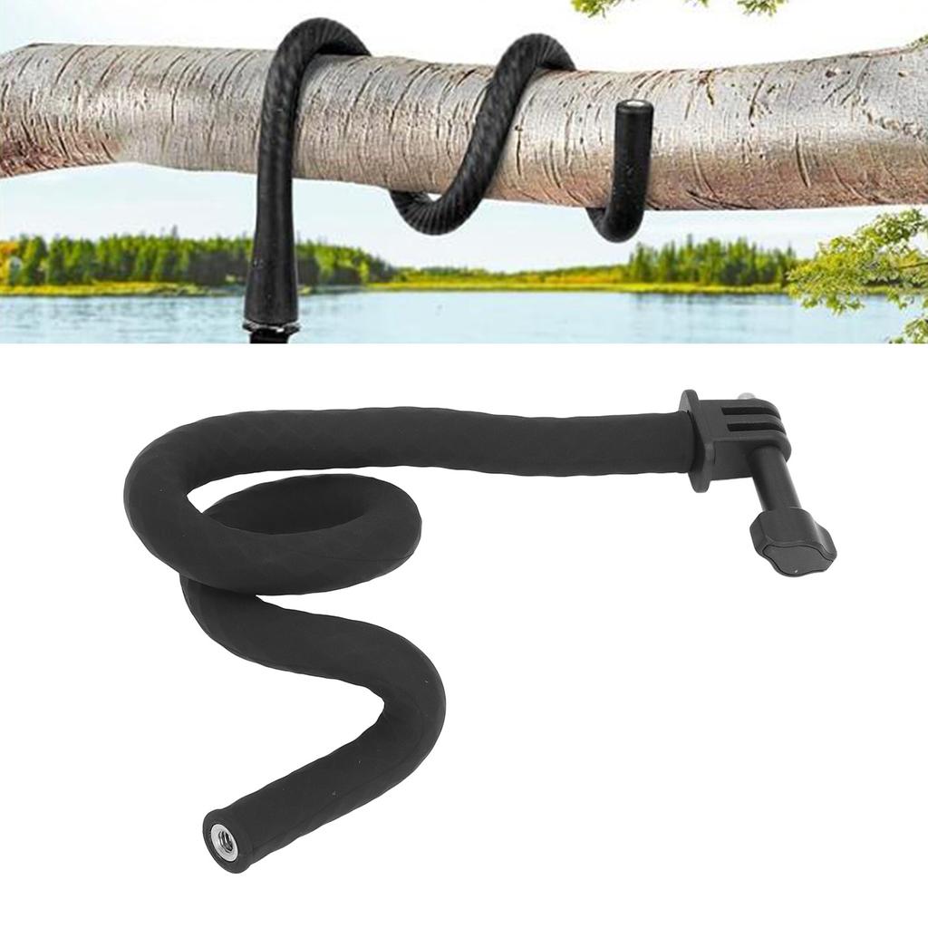 Sports Camera Flexible Arm Stand Silicone Gooseneck Twist Camera Mount with 1 4 Screw for Pocket 3 Action 4 3