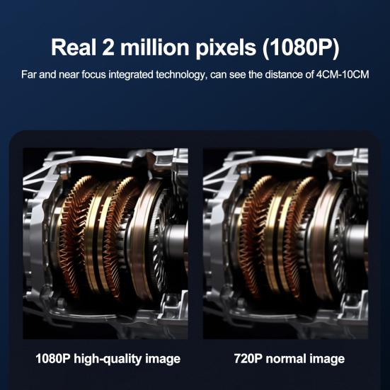 Inspection Endoscope Phone Scope Camera with Light IP67 Waterproof Easy Connection 1080P Borescope Inspection Camera for iPhone