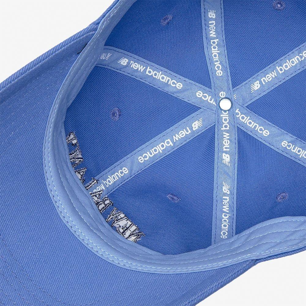 New Balance Nbgdfs1111 Heritage Arched Graphic Ball Cap Blue