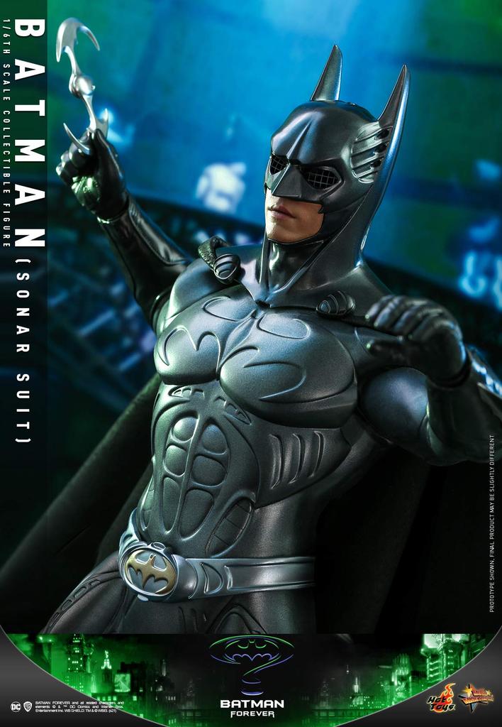 Movie Masterpiece Batman Forever Batman Suit Scale Figure Black (Sonar Version) 1/6