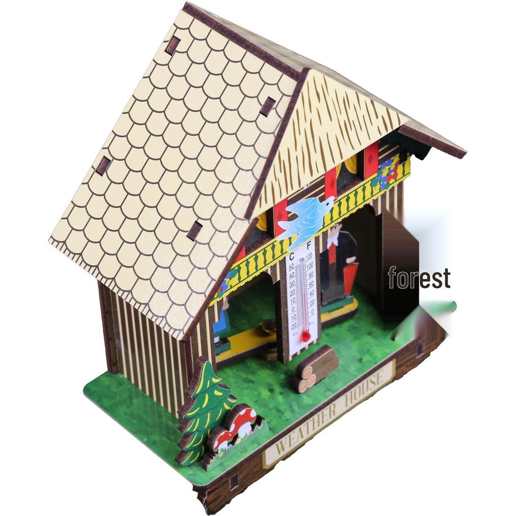 Настенная метеостанция для улицы: Барометр, датчик температуры и влажности