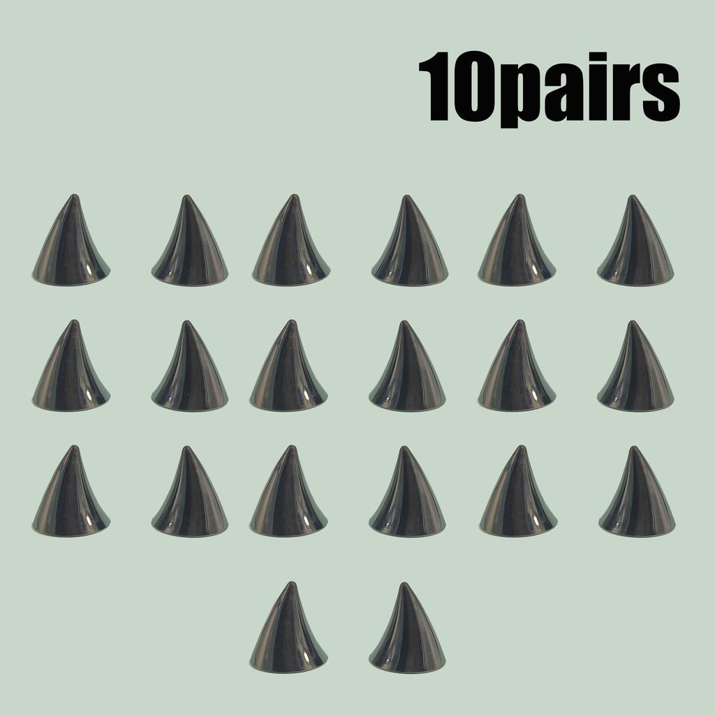 20 пар шлемов для электровелосипедов с присосками, мужские и женские модели, с украшениями в виде рогов дьявола