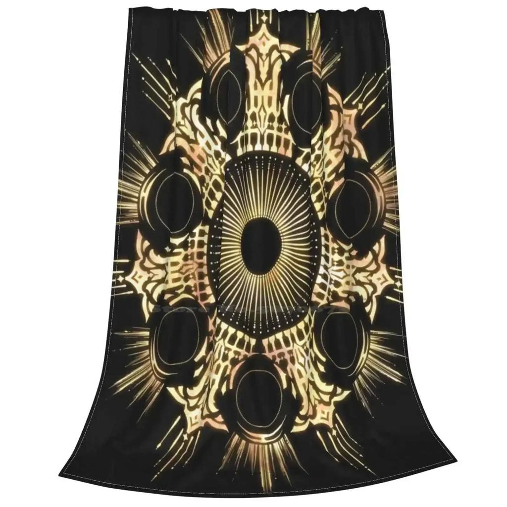 The Sigil Of Azem ( Glow ) Latest Super Soft Warm Light Thin Blanket Azem Ffxiv Ff14 Final Fantasy 14 Summoning Sigil Glyph