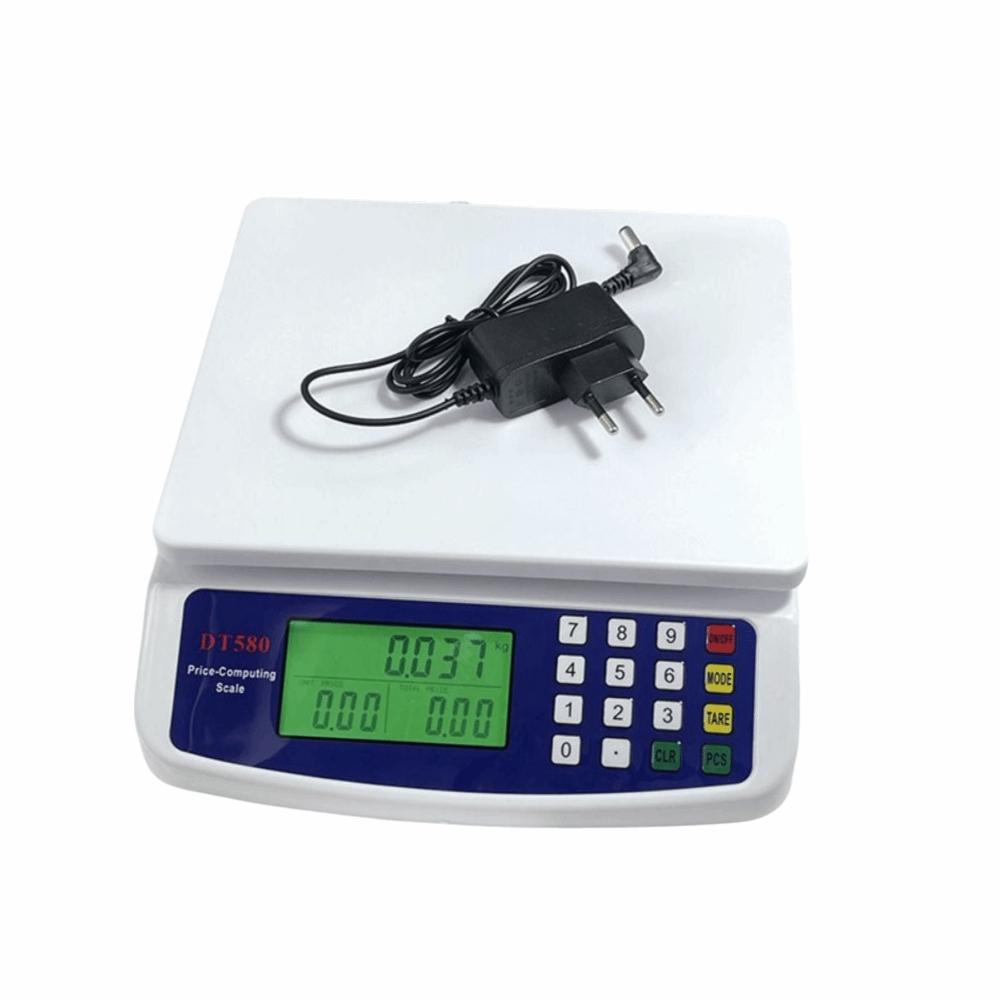 High Precision Kitchen Digital Scale 30kg/1g Capacity Electronic Pricing Scale Farmers Market