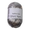 Metallic T Shirt Yarn Soft 40M Shiny Knitting Crochet Yarn Crochet Bag Yarn for Crocheting Keychains Handmade Bag DIY Bags