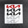AABJA1 Car Front Hood Emblem Rear Trunk Badge Sticker Auto Accessories For Kia Sorento Sportage Forte Picanto Ceed Soluto KN Stinger