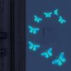 Luminous Butterfly Switch Stickers - Decorative Wall Art for Bedroom and Living Room