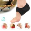 1 Pair Silicone Heel Covers Fastener Tape Pain Relief Support for Plantar Fasciitis Achilles Tendonitis