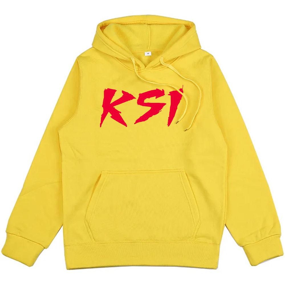 Толстовки с капюшоном в стиле хип-хоп и рэпера KSI Heavy Mental Fashion Unisex Graphic Clothing Winter Fleece Hooded Pullover Casual Men Hoody