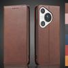 Магнитный притяжение кожаный чехол для Huawei Pura 70 Pro / Pura70Pro кобура флип чехол кошелек телефон сумки Capa Fundas Coque