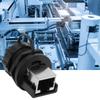 2 шт. Прочный RJ45-180° RJ45 Адаптер Водонепроницаемый IP67 Водонепроницаемый Соединитель 180-градусный Разъем Для Уличных Условий
