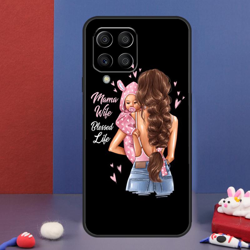 Красивый чехол для матери, дочери, сына для Samsung Galaxy M16 M06 M36 M56 M15 M11 M31 M21 M53 M13 M32 M52 M35 M55 M14 M34 M54
