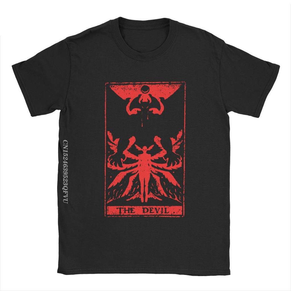Devil Tarot Debiruman Devilman Crybaby Мужская футболка Японская аниме-футболка Harajuku Manga Футболки Хлопковая летняя одежда