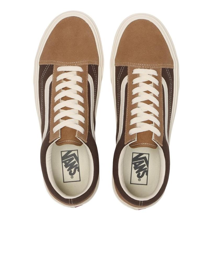 672835-0007 Vans Old Skool Lite "Коричневый/Кремовый" (V36 ЛАЙТ) (Мужской)
