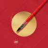 1 Pcs Red Fat Man Watercolor Gouache Brush Professional Art Painting Brush for Drawing High Quality Nylon Hair Artist Supplies