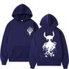Spring and Autumn Men's and Women's Anime Games Halloween Printed Evening Dress Dark Edge Hoodie High End Hoodie