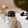 Супергерой Летучая Мышь Кошка Маска Черная Летучая Мышь Кошка Косплей Маска Легкая Маска Кошки на Пол-лица