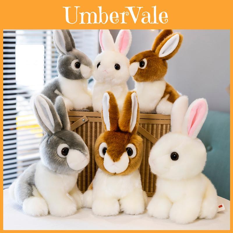 Cute And Fluffy White Rabbit Plush Toy Ideal For Kids And Plush Collectors