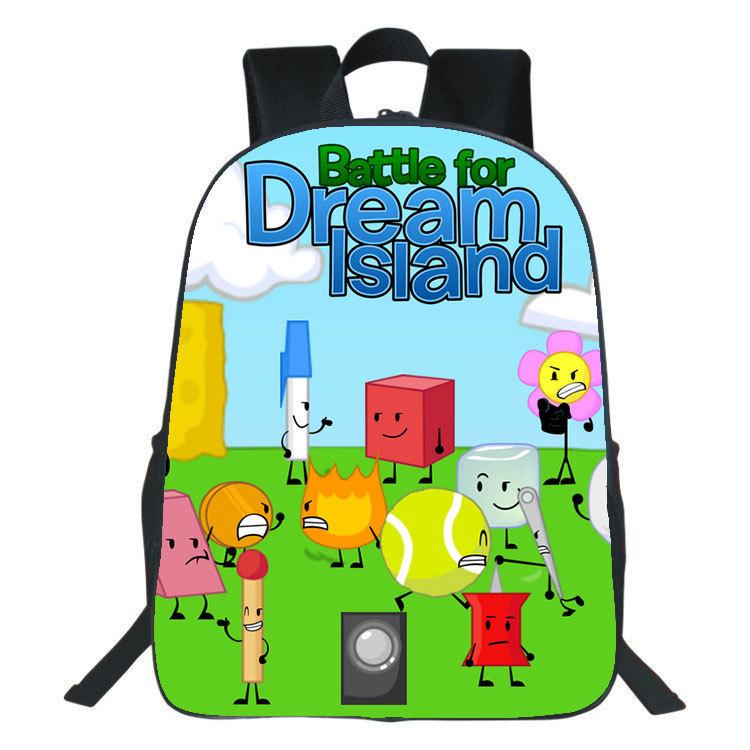 Школьный рюкзак Battle Backpack для Dream Island с принтом