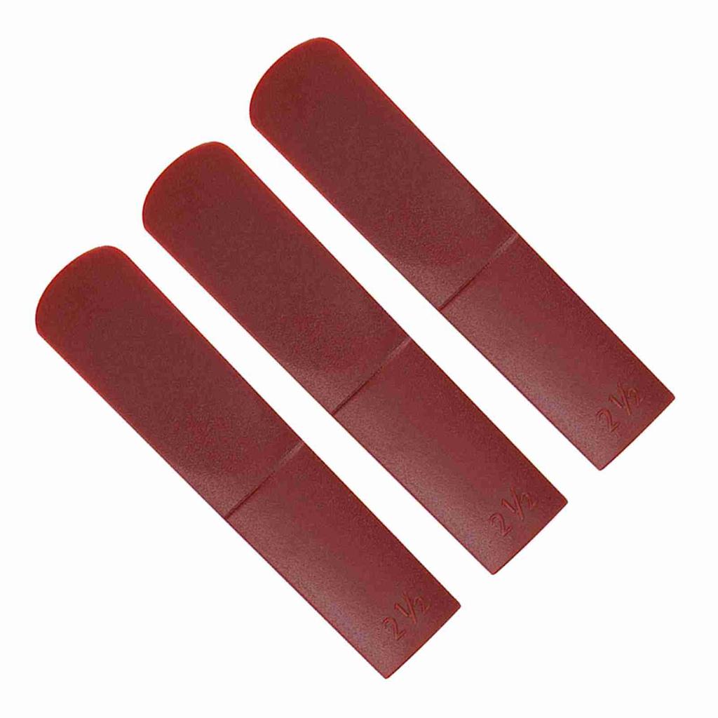 3шт смоляные трости для мундштука альт-саксофона 2,5 детали для ремонта трости аксессуар красный