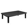 Adjustable Metal Monitor Stand with Ventilated Cooling Panel