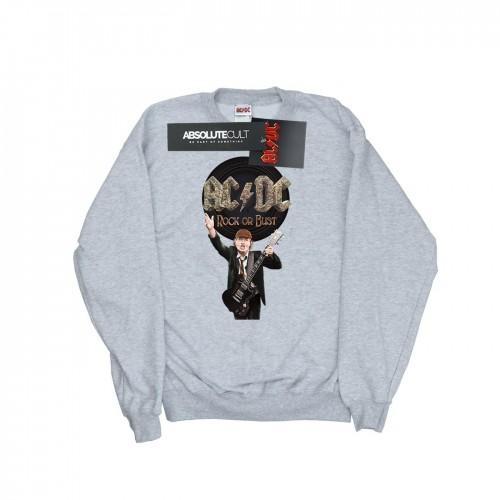 AC/DC Mens Rock Or Bust Angus Young Sweatshirt