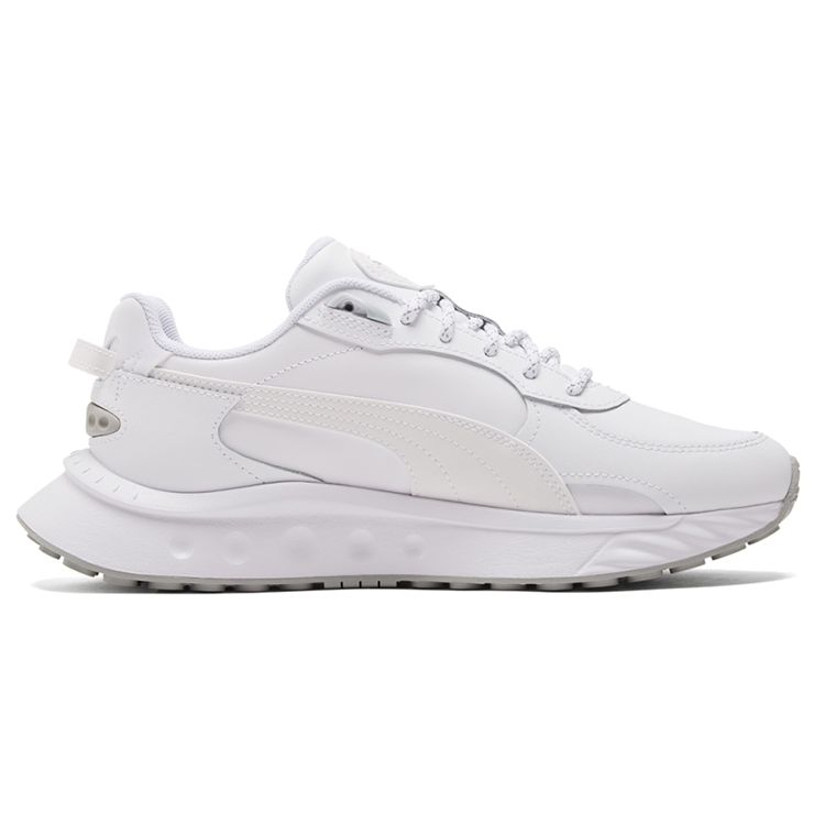 Puma Мужская белая светоотражающая обувь Wild Rider 383728-01