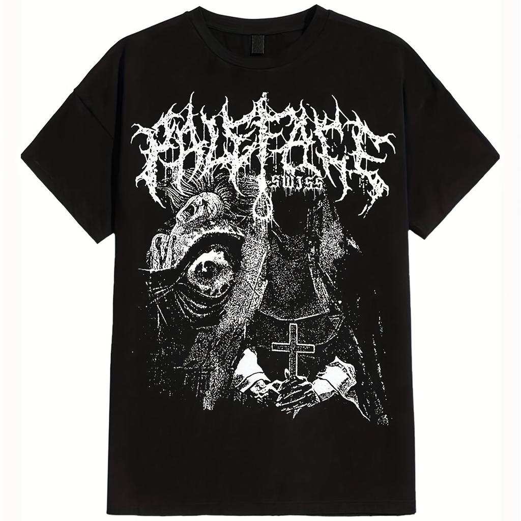 Paleface Swiss Orphan T-Shirt 220g Men Women Summer Men's T-Shirt Black Casual Crew Neck Cotton Tee