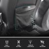 For Tesla Model 3 Model Y 2023 2022 - 2016 Car Garbage Bag Black Back Seat Waterproof Trash Bag Rubbish Cans Hanging