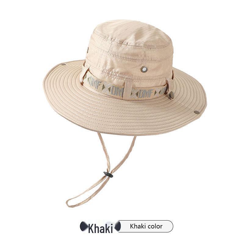 Unisex Wide Brim Sun Protection Hat for Outdoor Activities