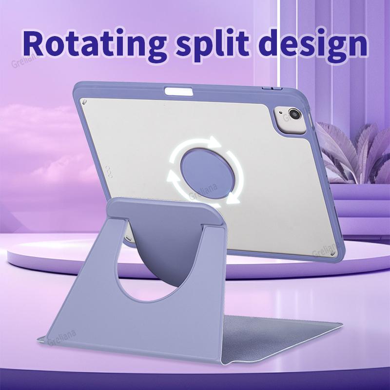 Магнитный чехол для iPad Pro 11 Smart Case Ipad 7Th 8Th 9Th 10.2 Gen Funda для iPad Air 11 4Th 5Th 10Th 10.9 2 9.7 Поворотный чехол