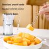 Disposable Bamboo-Joint Plastic Fruit Forks