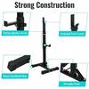 Adjustable Squat Barbell Rack Stand, Bench Press Rack for Home Gym Strength Training, Max Load 550LB, Customized