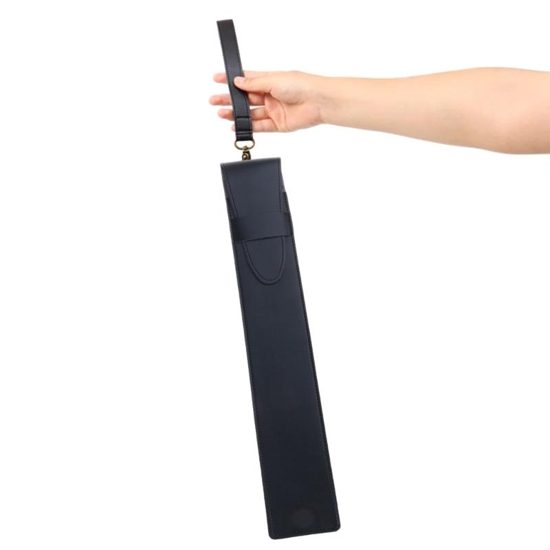 Drumstick Protective Case PU Leather Portable Drumsticks Storage Pouch Waterproof Drum Stick Bag Easy to Carry